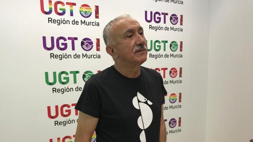 Pepe Álvarez (UGT) advierte que cada día "los comemierda de VOX se crecen más y son más agresivos"