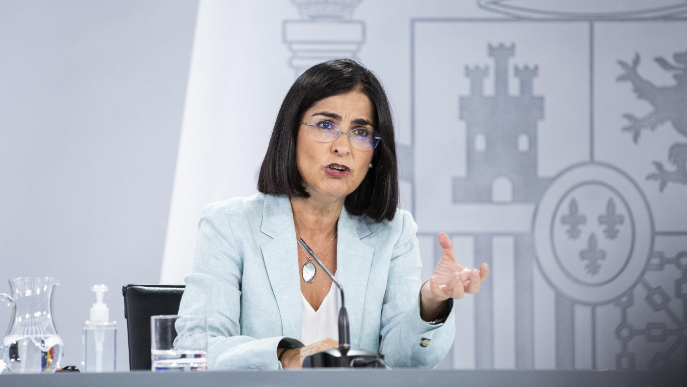 La ministra de Sanidad, Carolina Darias - A.Martínez Vélez. POOL/EP