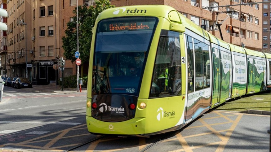 Murcia avanza en la ampliación del tranvía con un proyecto de 93 millones de euros