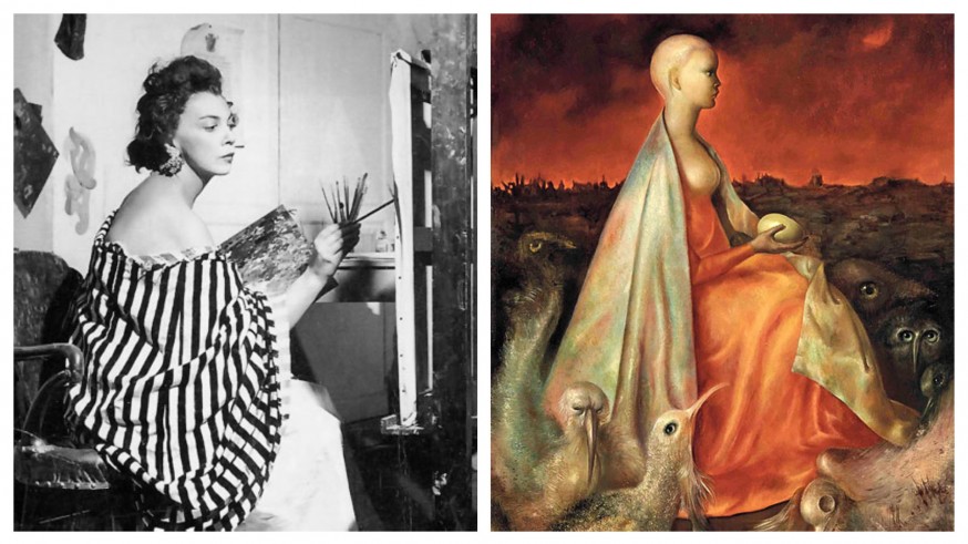 Detrás de una obra de arte Leonor Fini, el surrealismo también tiene nombre de mujer