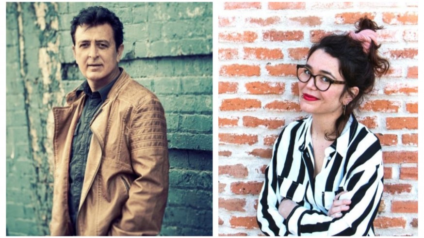 Manolo García e Ilu Ros, que participarán en 'La Mar de Letras'