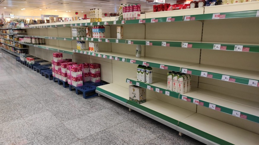 Los supermercados de la Región recuperan poco a poco el abastecimiento normal de los productos