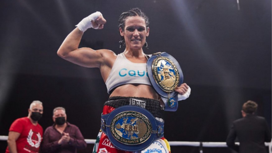 La boxeadora lumbrerense Mary Romero busca su tercer título europeo
