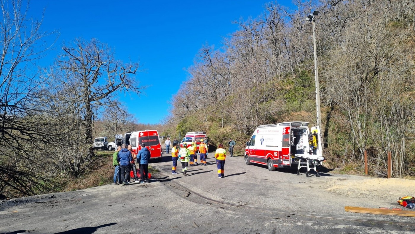 Cinco muertos y cuatro heridos en la explosión de una mina en Asturias
