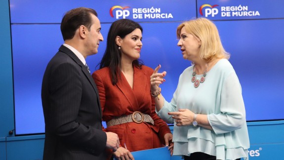 Guardiola (PP) afirma que si el PSOE no acude a la concentración de Alicante "será culpable de poner en jaque a la Región"