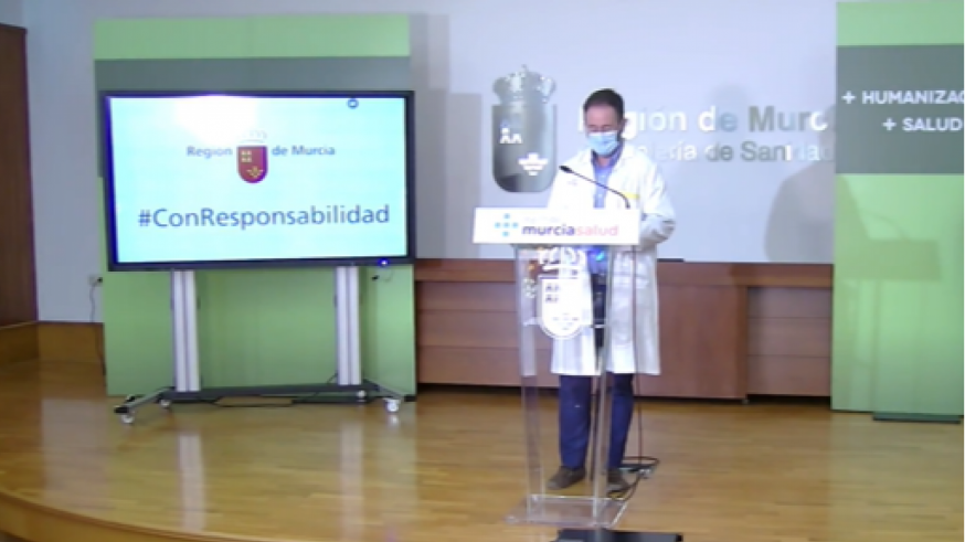 EN DIRECTO | Rueda de prensa sobre la evolución del coronavirus en la Región