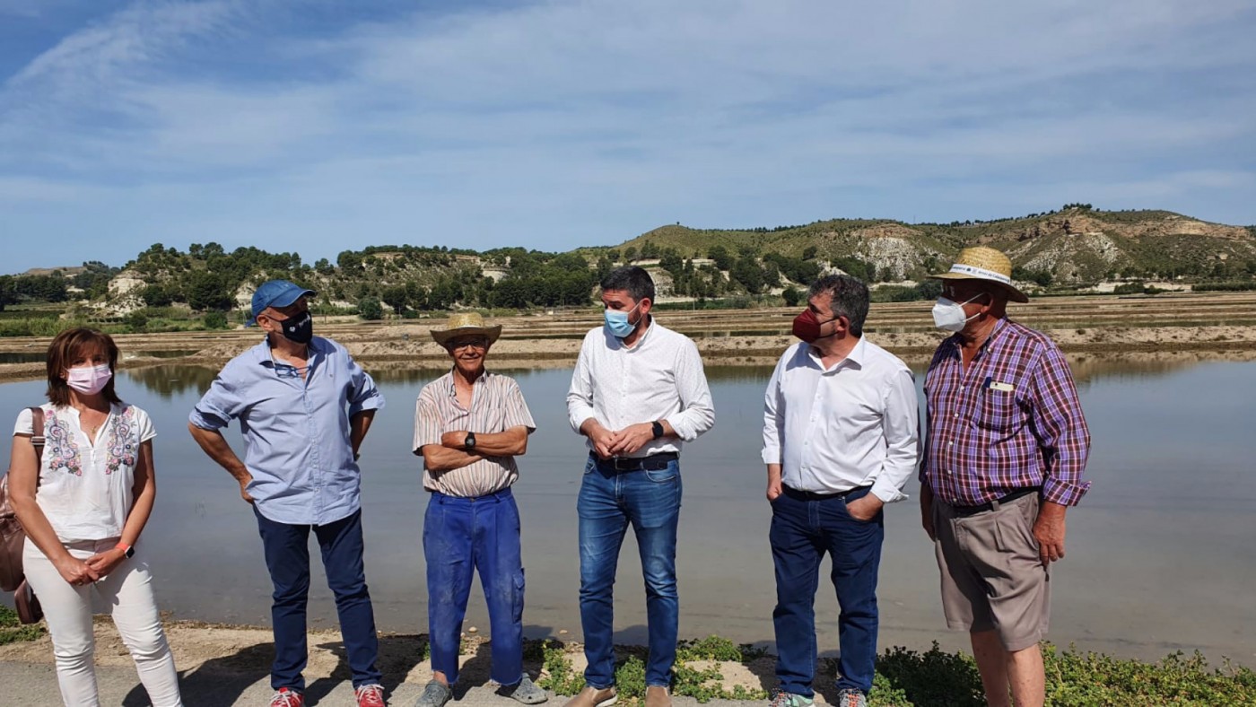 El consejero Antonio Luengo en Calasparra