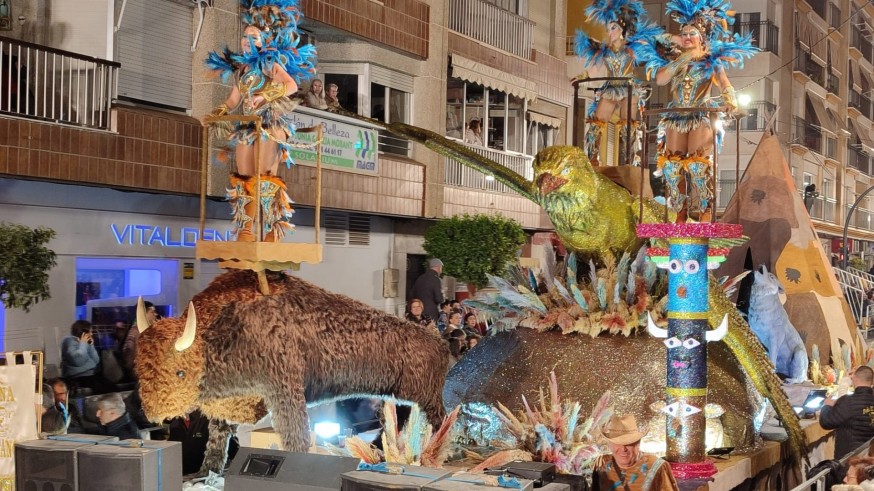 La peña El Tangay triunfa en este carnaval de Águilas