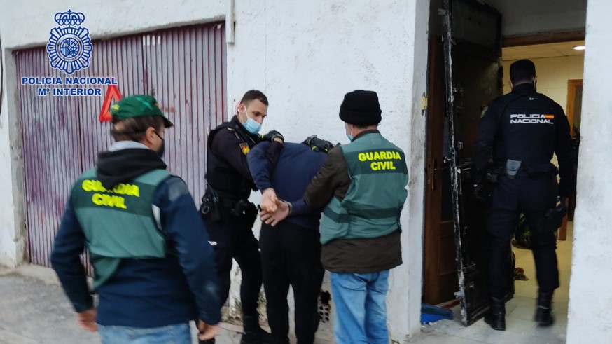 Detienen en Murcia a ocho integrantes de una organización criminal especializada en alunizajes