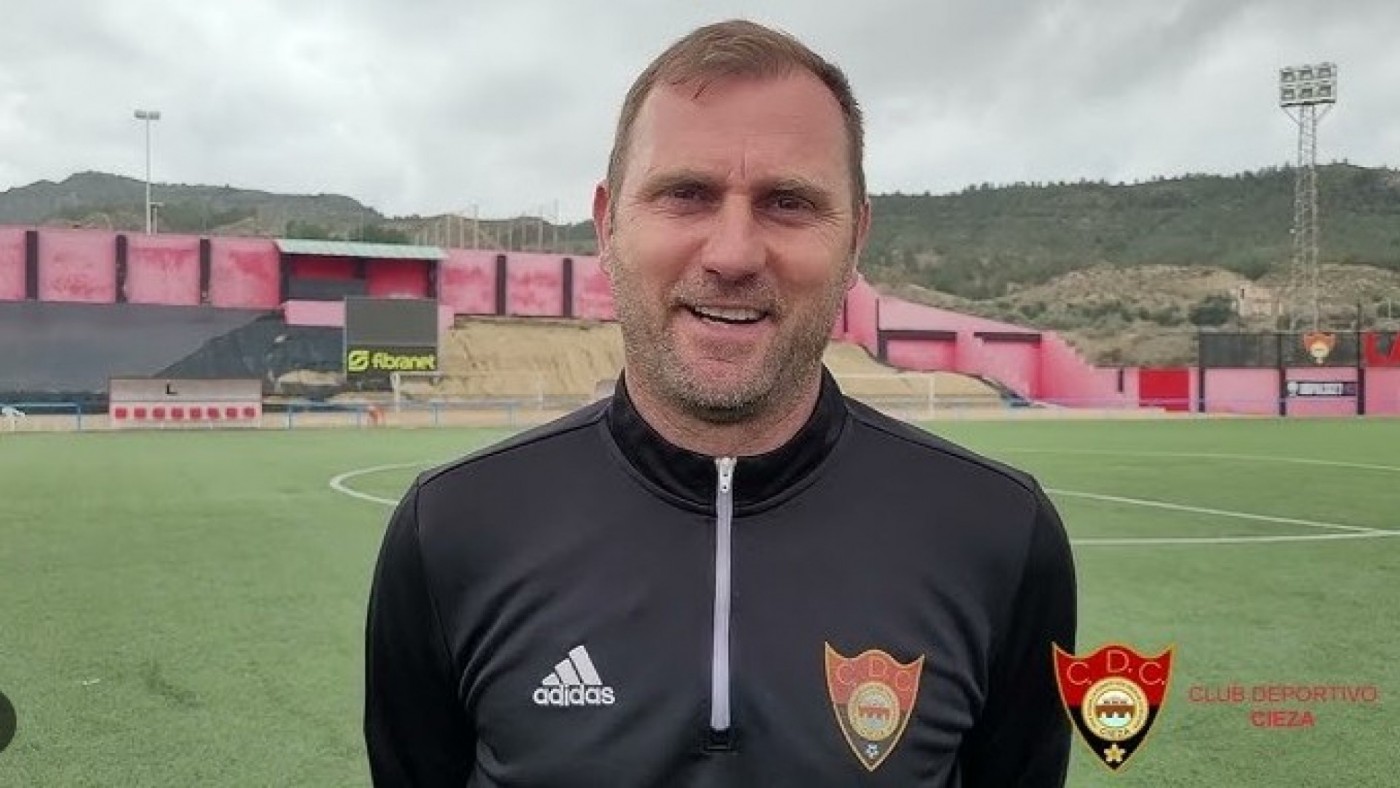 Ranko Despotovic: "El Cieza no se conforma con la 2ª RFEF"