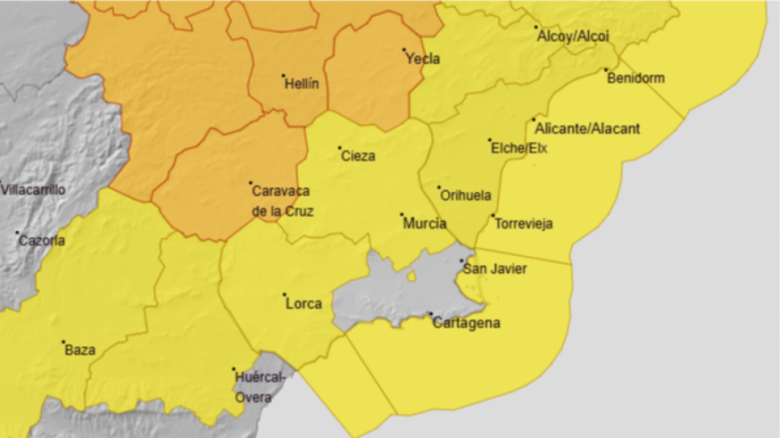 Se amplía la alerta naranja por lluvias y tormentas al Altiplano