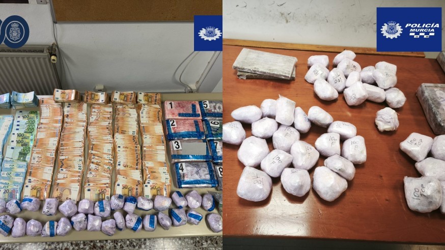 Dos detenidos por pertenecer a una organización criminal dedicada a la distribución de cocaína
