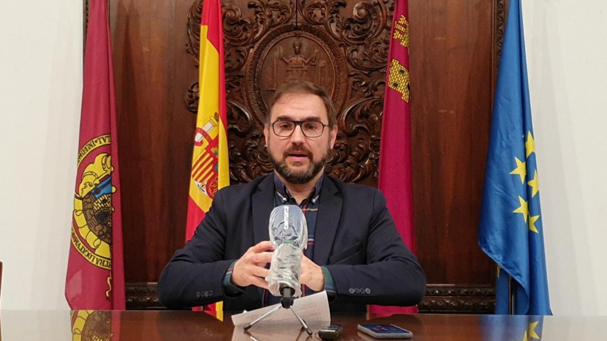 Diego J. Mateos, alcalde de Lorca