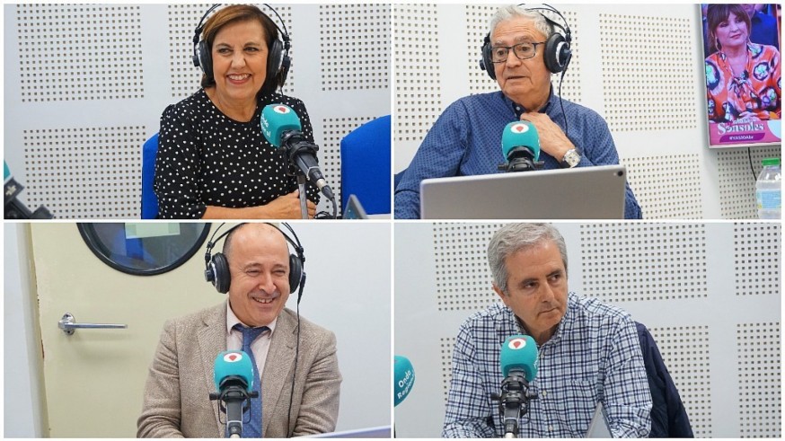Con María José Alarcón, Enrique Nieto, Javier Adán y Manolo Segura hablamos en Conversaciones con dos sentidos de fútbol, migración o fiestas