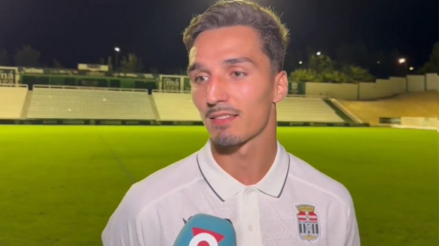 Imanol Baz: "El objetivo es ascender a Segunda División"