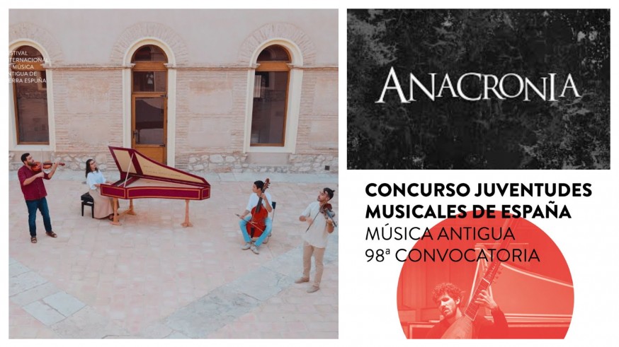 PLAZA PÚBLICA. El grupo Anacronía, seleccionado para el concurso de juventudes Musicales de España