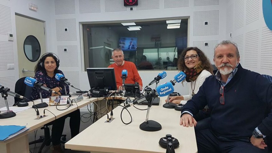 Marta Ferrero y Miguel Massotti con Esperanza Clares y Julio Navarro