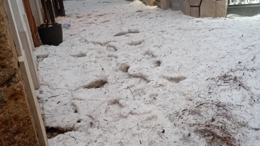 La lluvia cae con fuerza en la Región