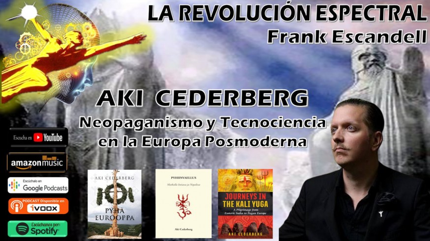 Aki Cederberg en La Revolución Espectral, con Frank Escandell