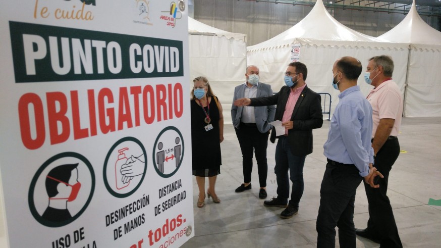Nuevo punto covid en Lorca