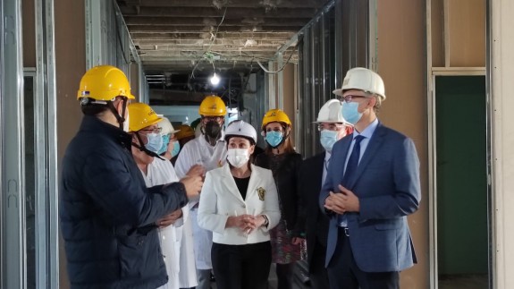 Las obras de remodelación del hospital de Yecla concluirán en marzo