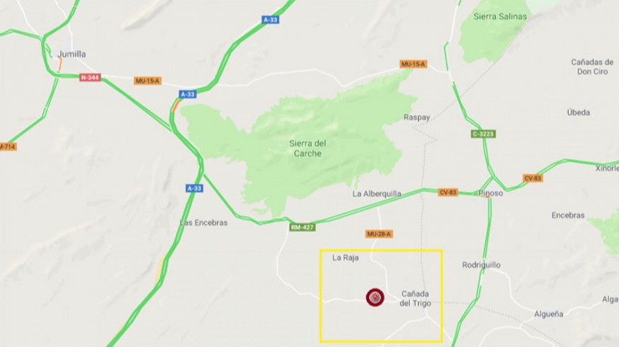 Zona donde se ha producido el accidente