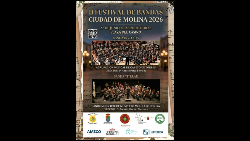 A Bombo y Platillo, con la Federación de Bandas de Música de la Región