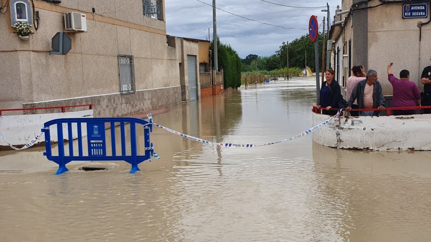 Inundaciones en Molina el fin de semana pasado