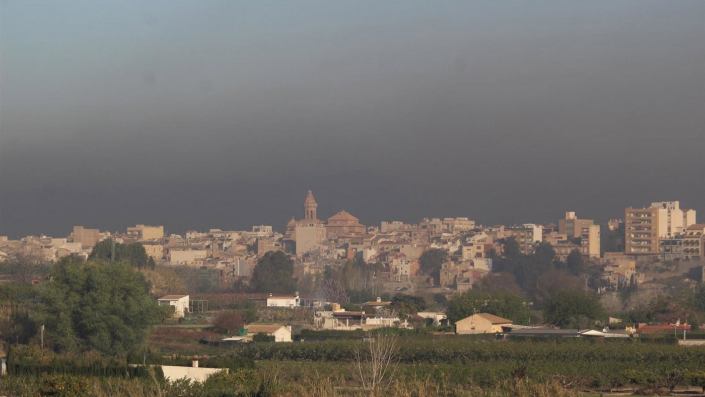 La contaminación del aire repunta en la Región de Murcia