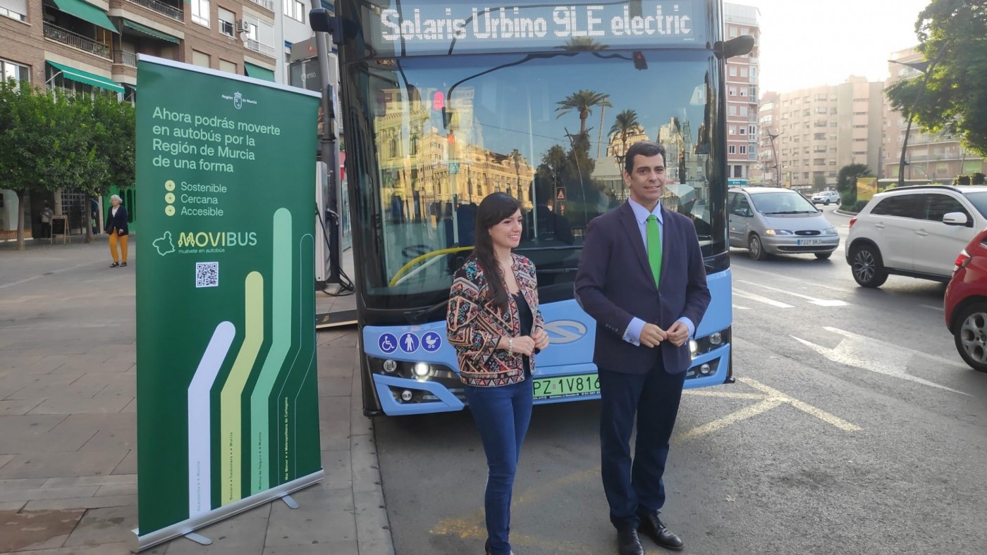 Fomento comprará 41 autobuses eléctricos para el transporte metropolitano