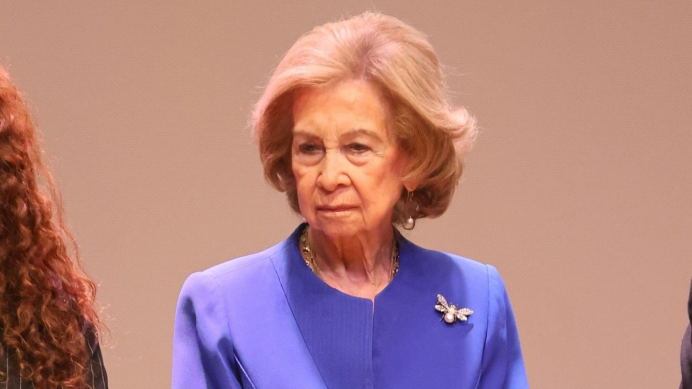 La Reina Sofía visita el Museo Salzillo antes de la procesión de Viernes Santo