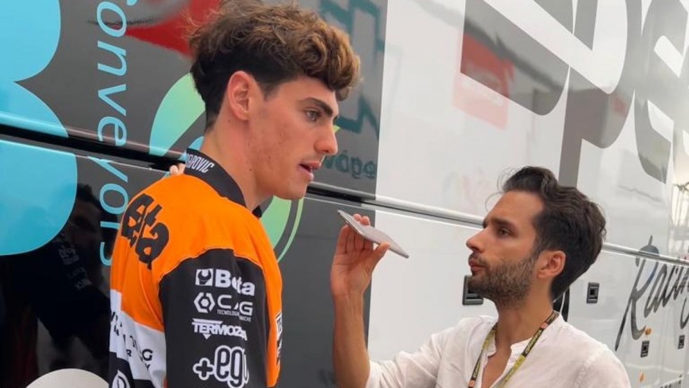 Aldeguer: "Tengo buenas sensaciones para la carrera de mañana"