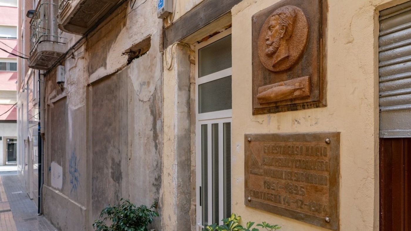 Cartagena pretende abrir la nueva casa museo de Isaac Peral antes de que acabe el año