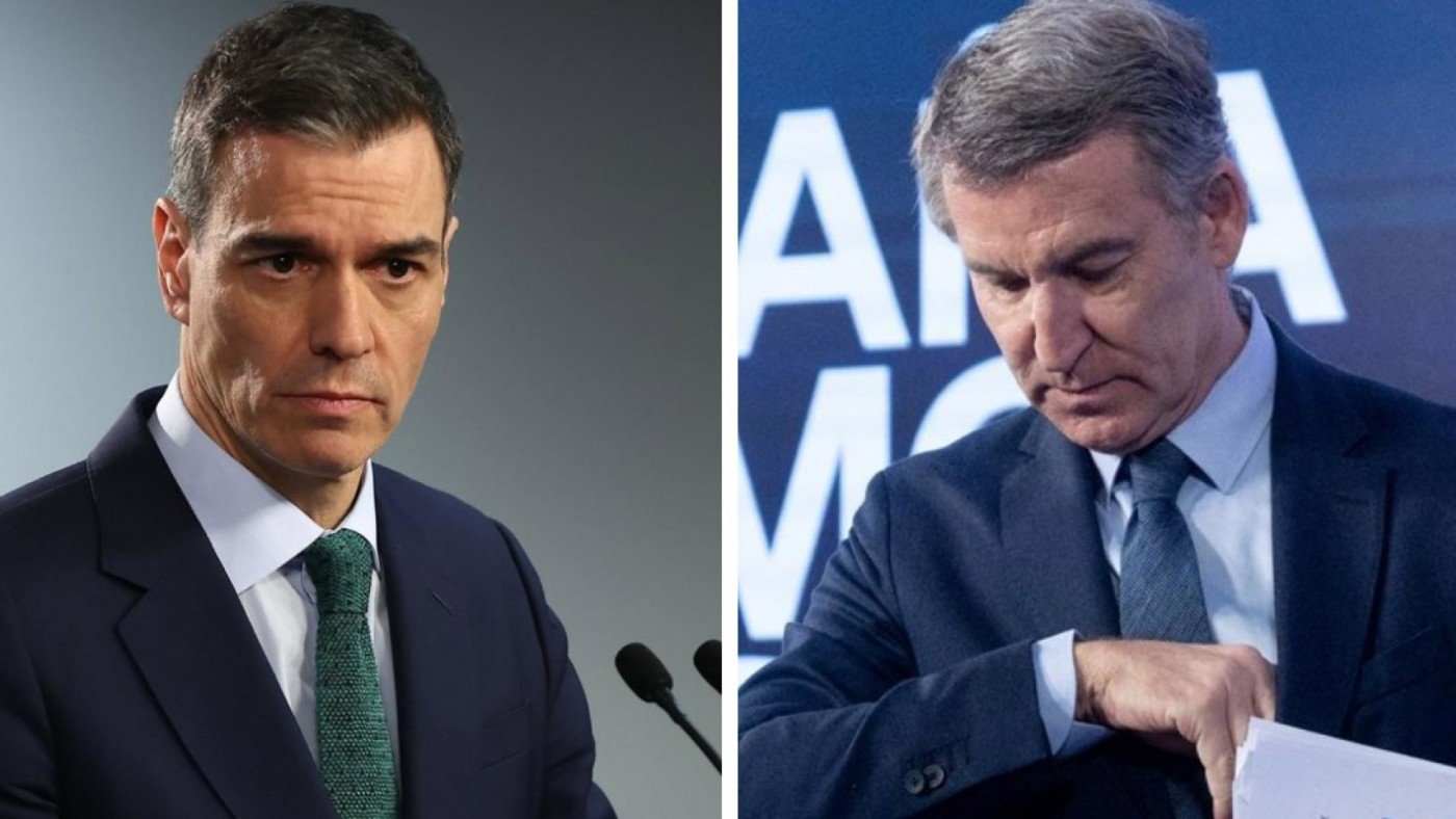 Sánchez y Feijóo hacen balance hoy del curso político