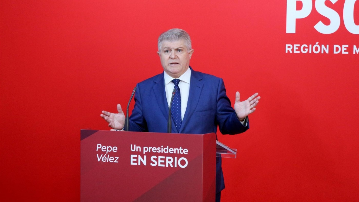 Vélez: "La Región necesita un Gobierno autonómico que tome en serio la salud y garantice la sanidad pública universal"