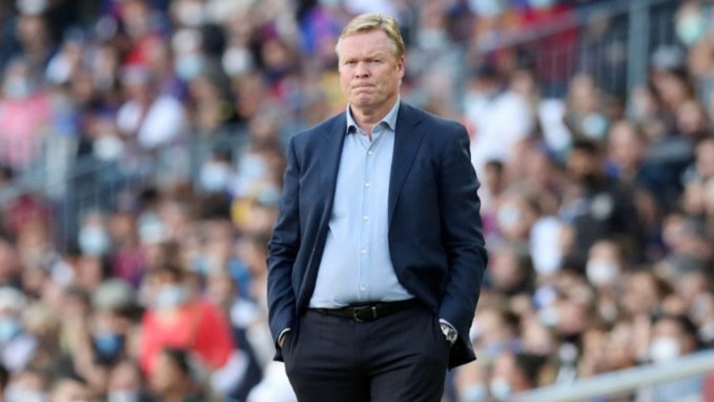 El Barcelona anunció el despido de Ronald Koeman