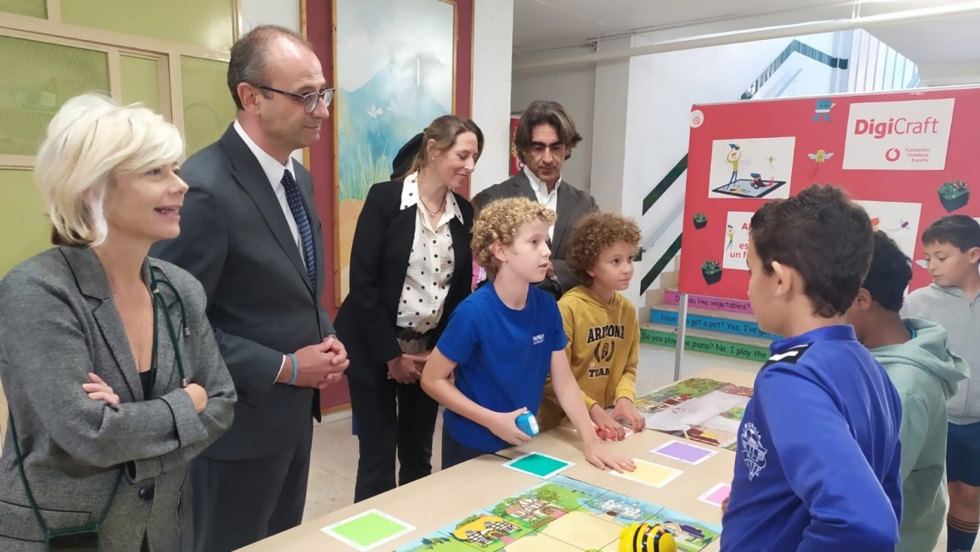 `DigiCraft en tu cole´ llega a los centros en la Región de Murcia