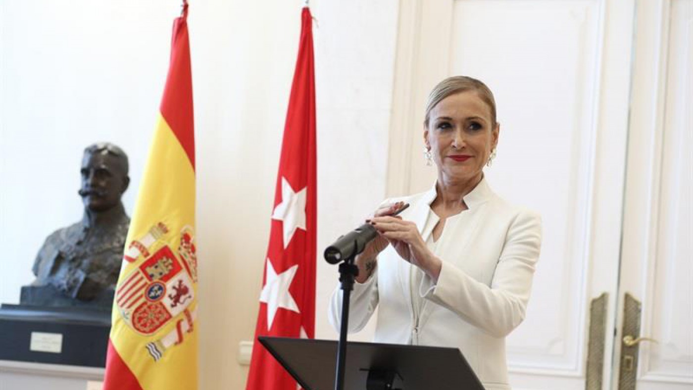 Cifuentes, durante su comparecencia