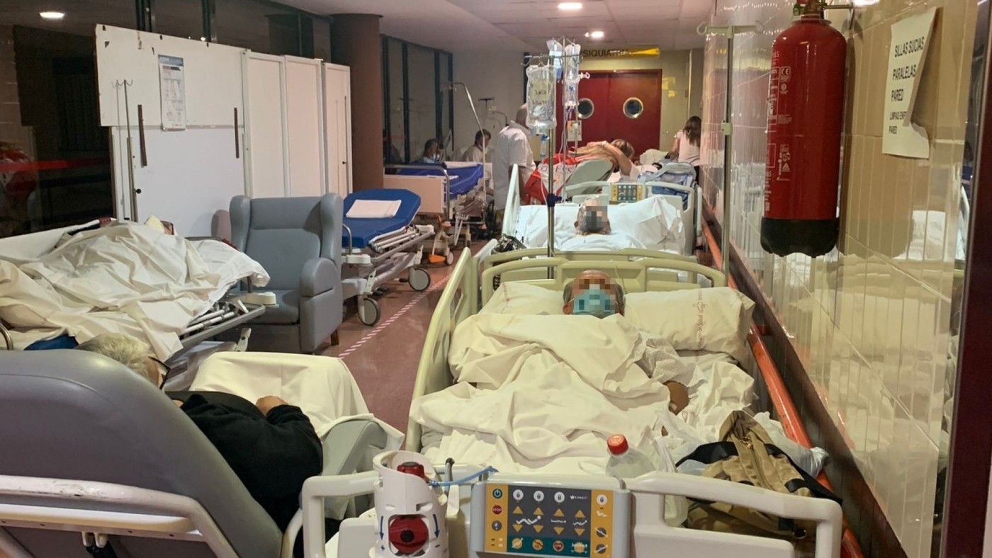 Advierten de que las urgencias hospitalarias de la Región están "desbordadas"