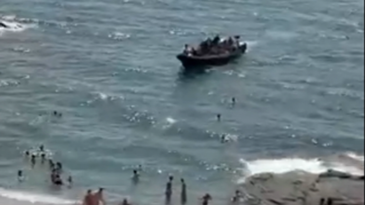 Localizados 62 migrantes tras la llegada ayer de una patera a la Cala del Barco de Cartagena