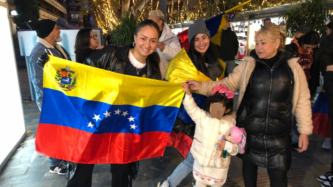 Concentración en Murcia por la democracia en Venezuela