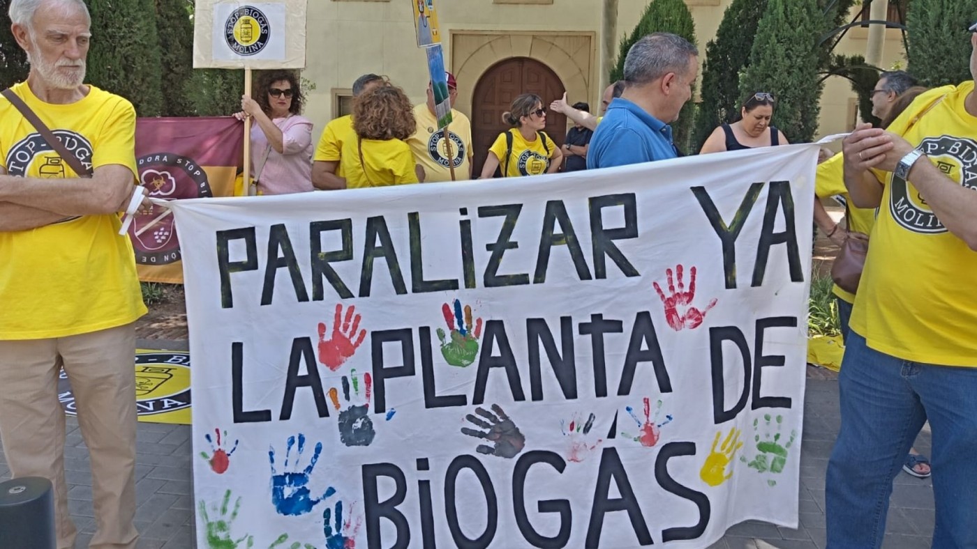 Protestas en toda España contra las planta de Biogás