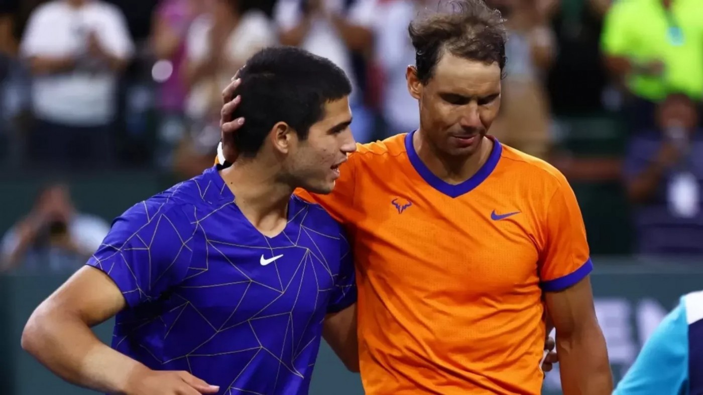 Nadal: "Alcaraz tendrá la presión que él se quiera poner"