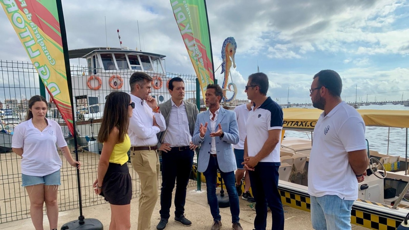 Un taxi marítimo entre Lo Pagán y La Manga
