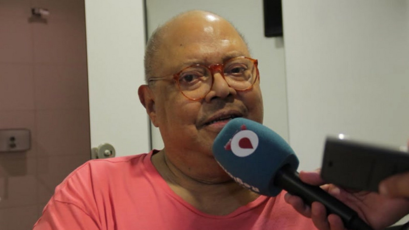 Pablo Milanés durante una entrevista a Onda Regional