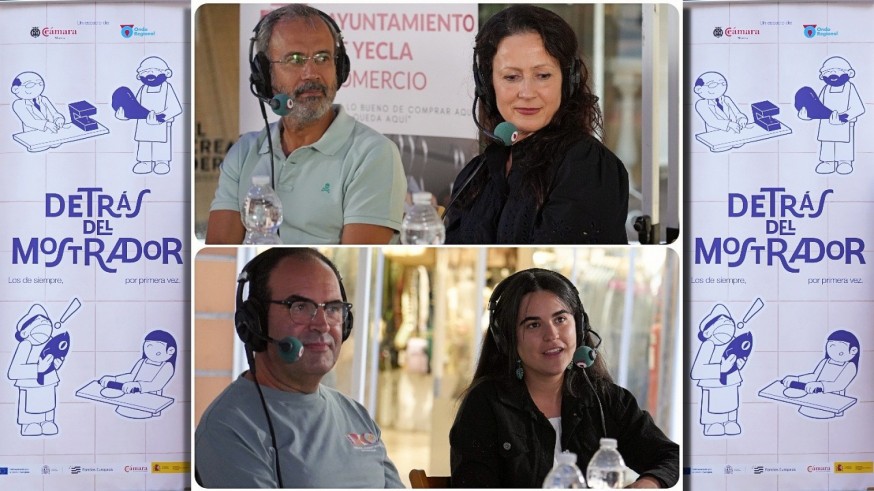 Detrás del mostrador. Desde Yecla hablamos con los comerciantes Alfredo Candela, Juani Hernández, José Miguel García y Eva Puche