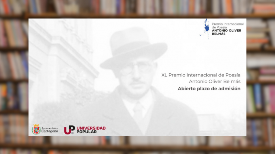 Cartagena convoca la cuadragésima edición del Premio Internacional de Poesía Antonio Oliver Belmás