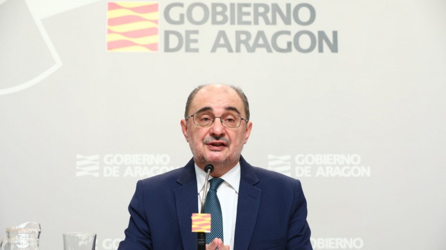 Javier Lambán, presidente aragonés