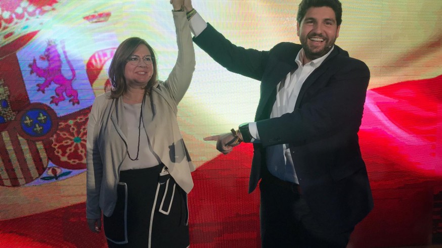 López Miras y Visitación Martínez