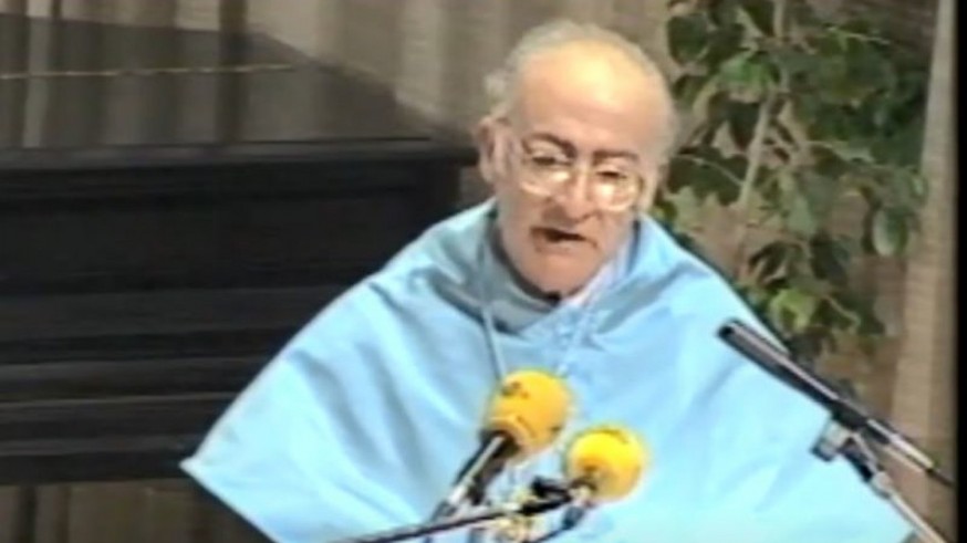Gonzalo Sobejano, investido doctor honoris causa en 1989.UMU